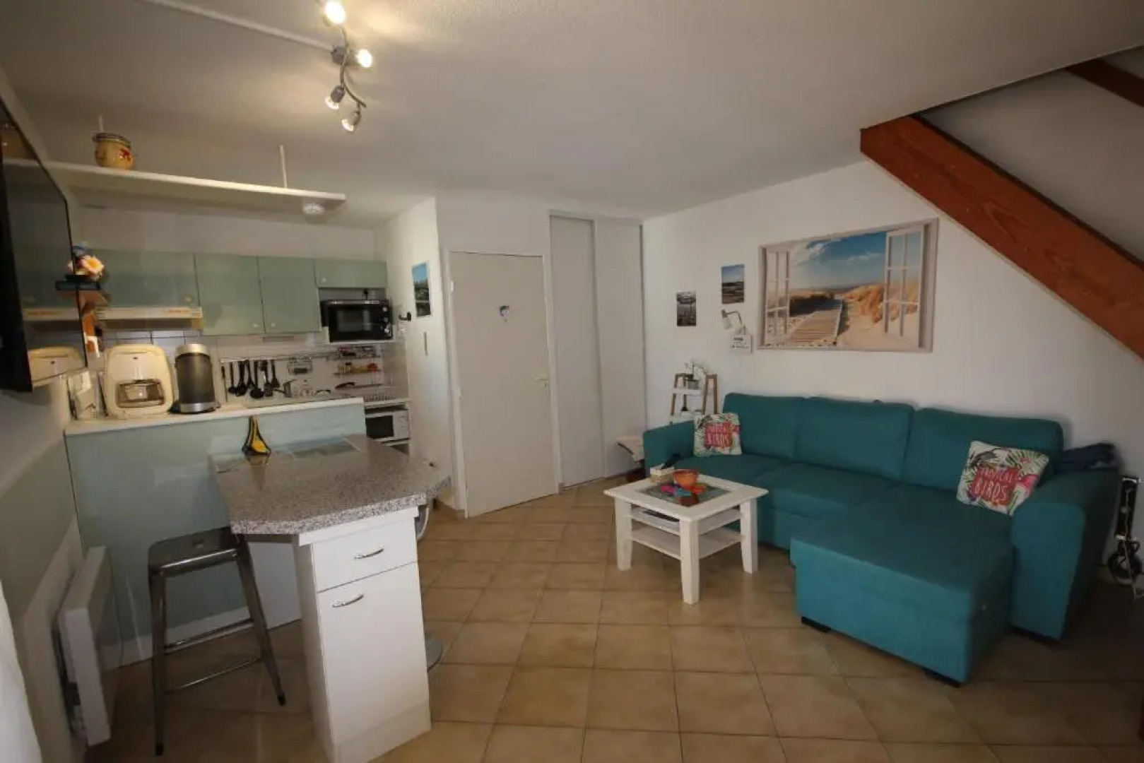 Belle villa 4 couchages a 400 m de la plage 2 chambres terrasse d angle parking dans résidence sécurisée avec piscine commune LROND39