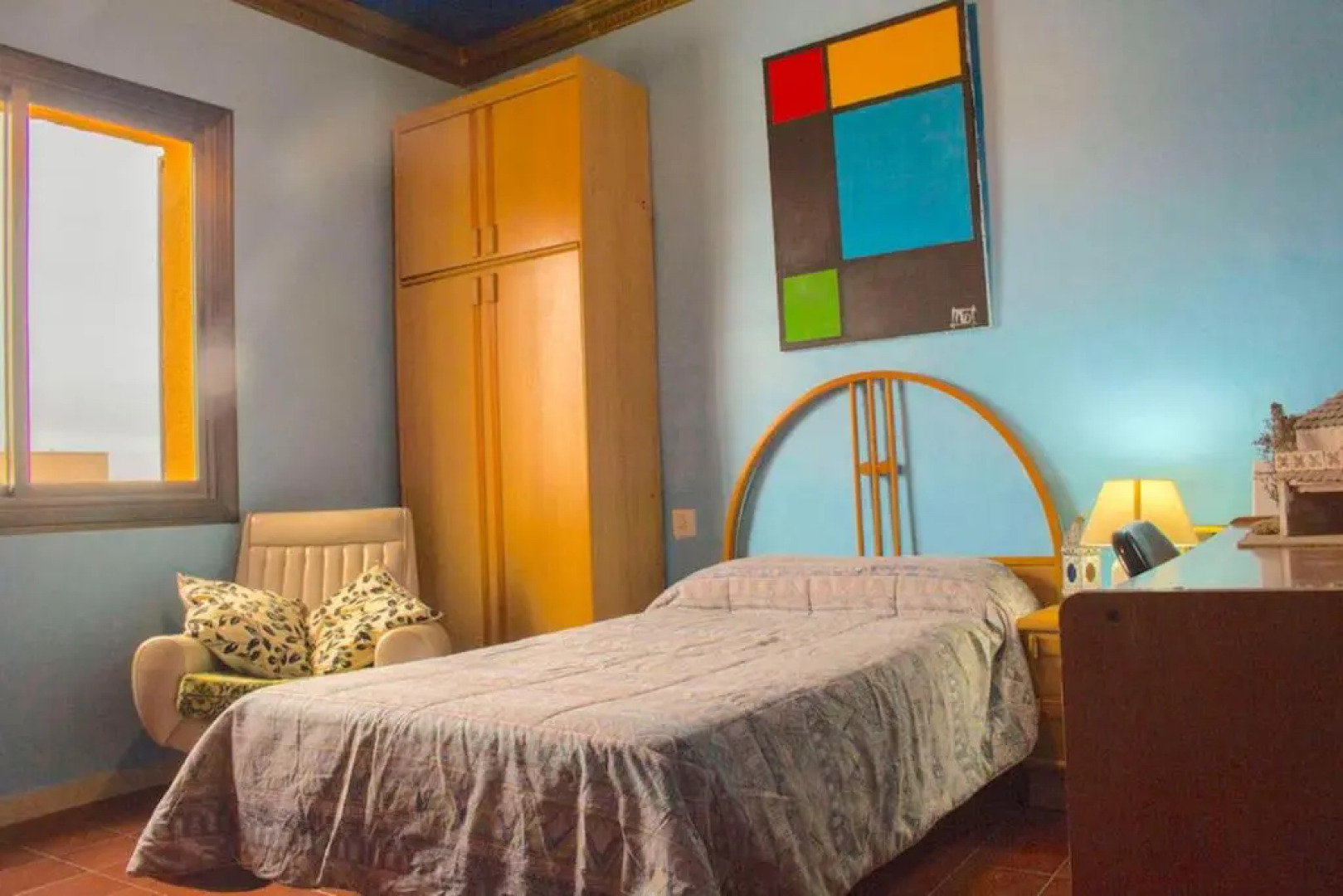 Artistic apartment with panoramic views