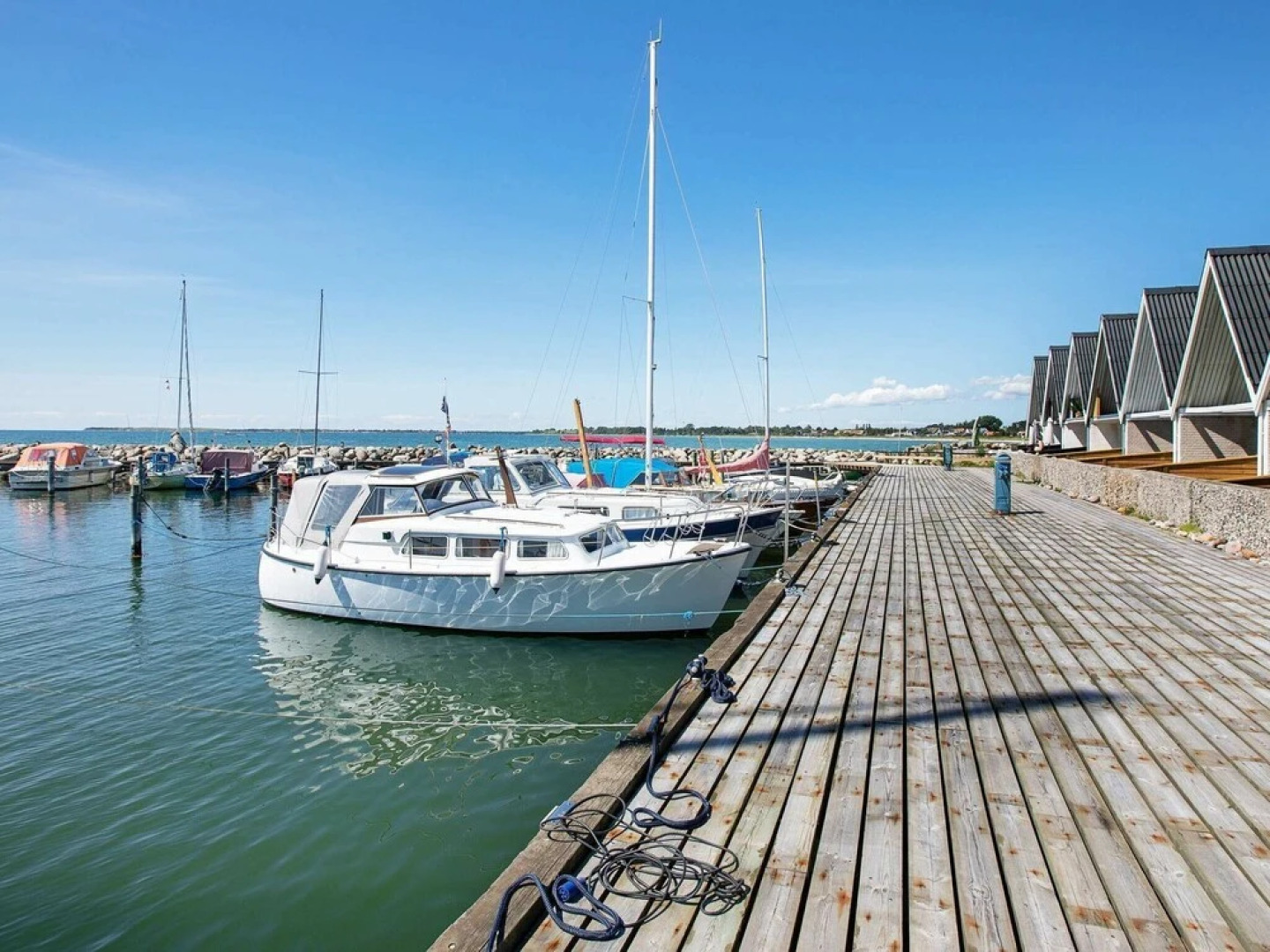 Magnificent Holiday Home in Zealand on Beach
