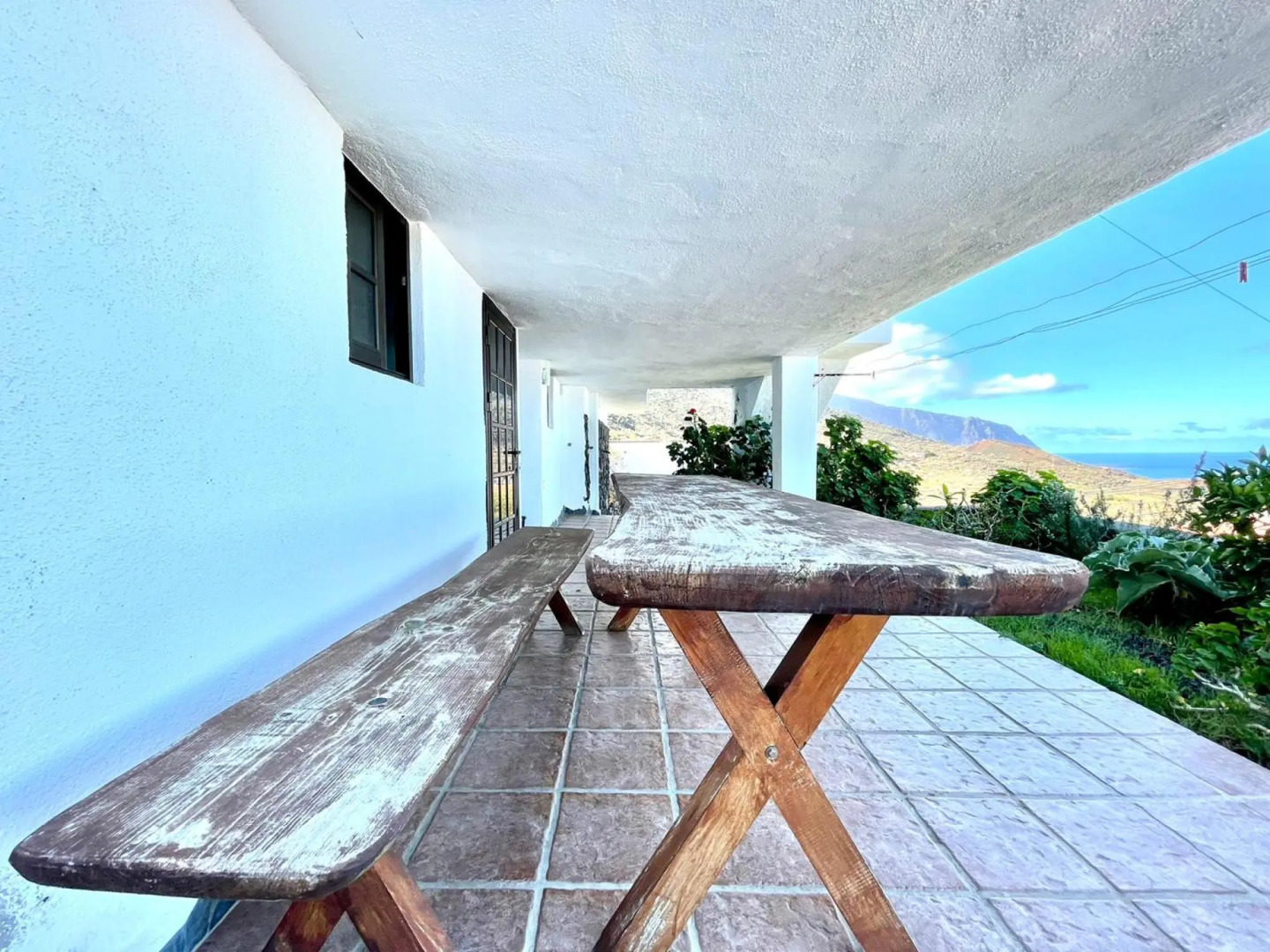 Casa rural con BBQ, Wifi y inolvidable vista a océano, El Hierro