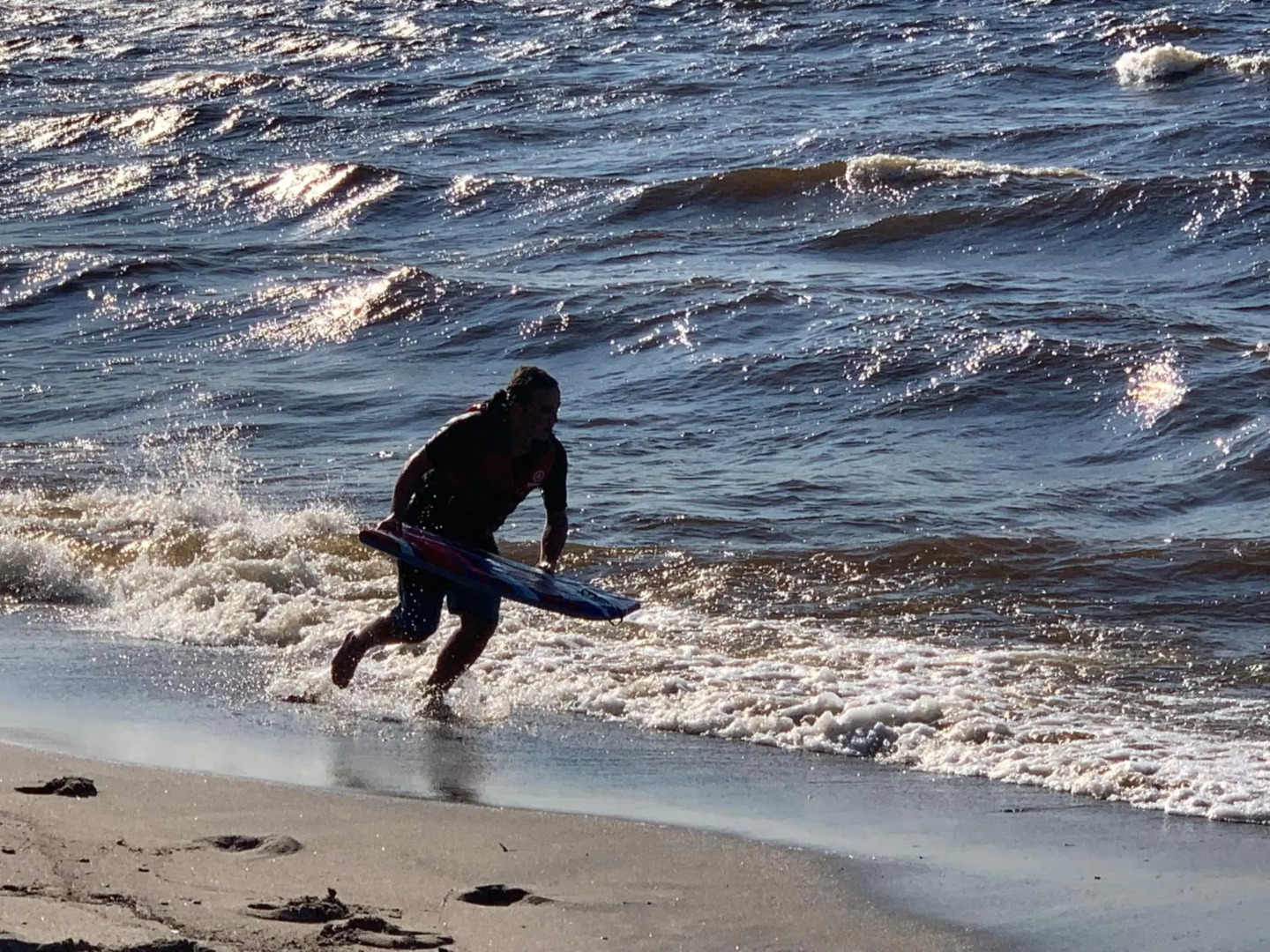 Les pieds dans le sable