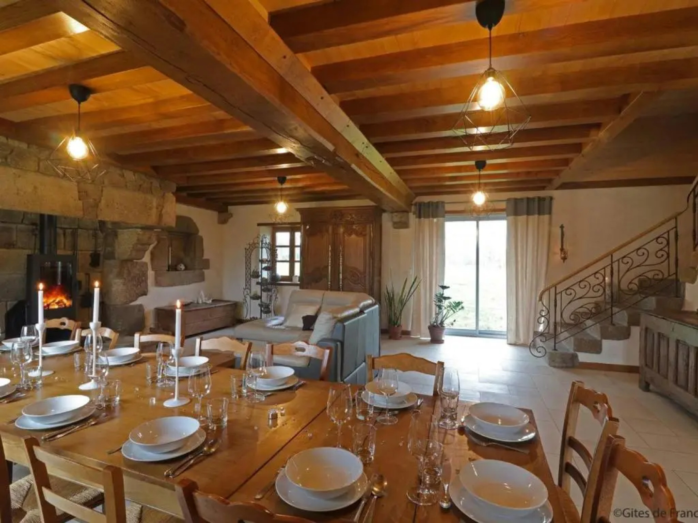 Gîte Ceaucé, 6 pièces, 15 personnes - FR-1-497-142