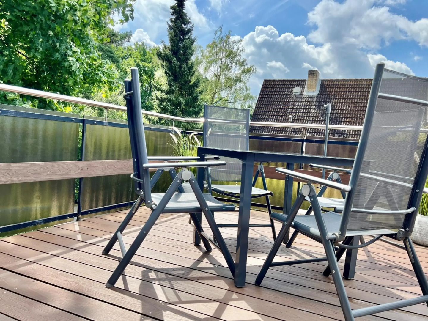 Peedy's luxuriöse 60m² Wohnung mit Balkonterrasse