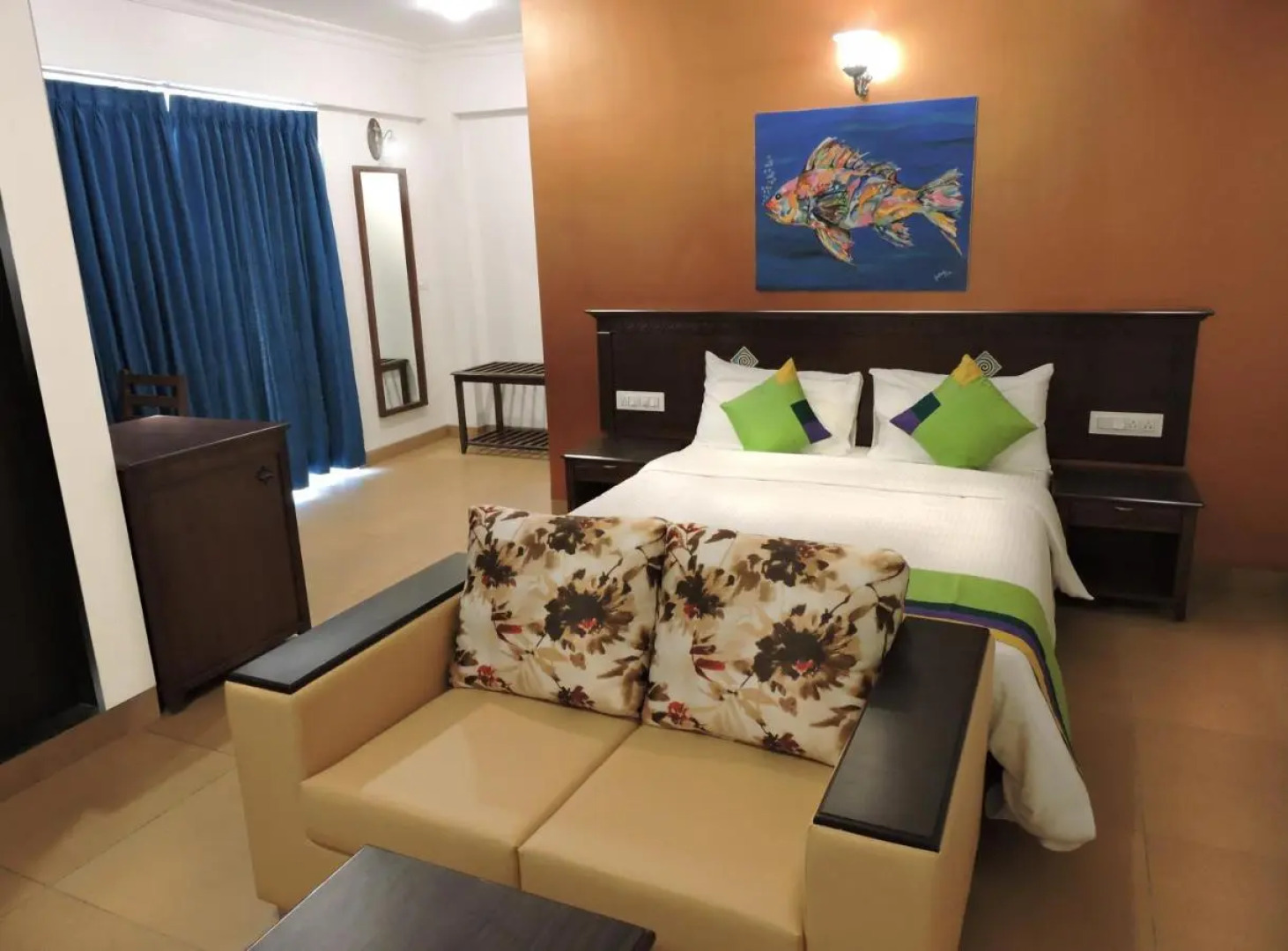 Treebo Premium Dona Eliza, 700 metres from Calangute Beach