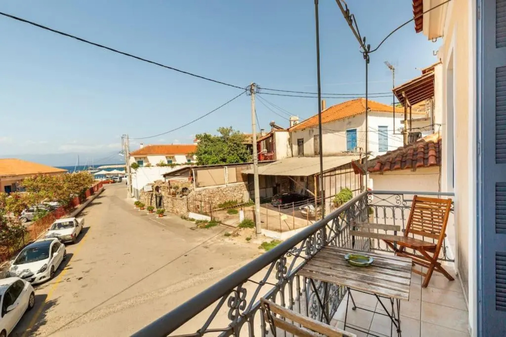 Traditional house at Koroni near beach