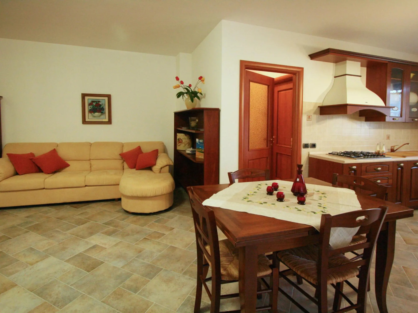 Scenic holiday home in Cagli with roofed terrace and bbq