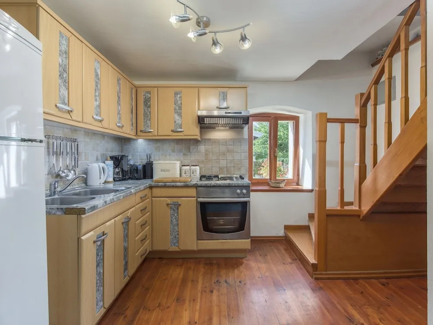 Stone Holiday House With a Spacious Yard and Private Pool