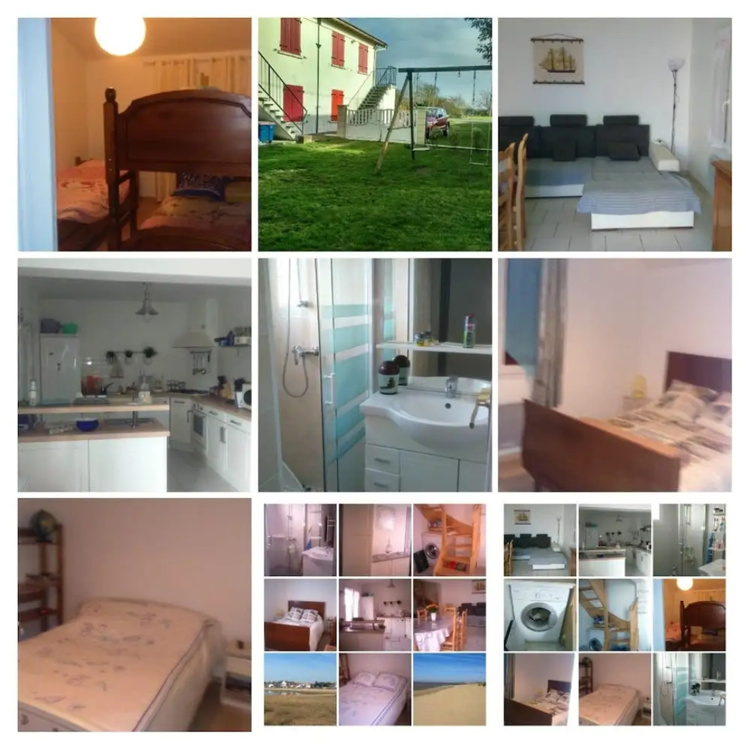 House With 3 Bedrooms in Marennes, With Enclosed Garden and Wifi - 200