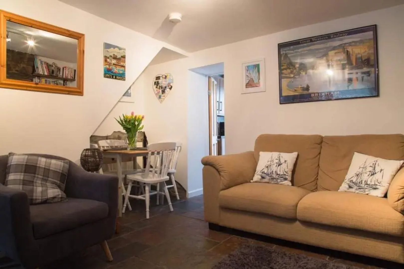 Saltys Cottage, Brixham - 2 min walk to the harbour