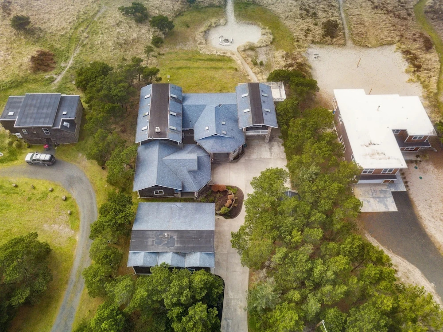 New Listing! Stone W/ Private Beach Path 6 Bedroom Home