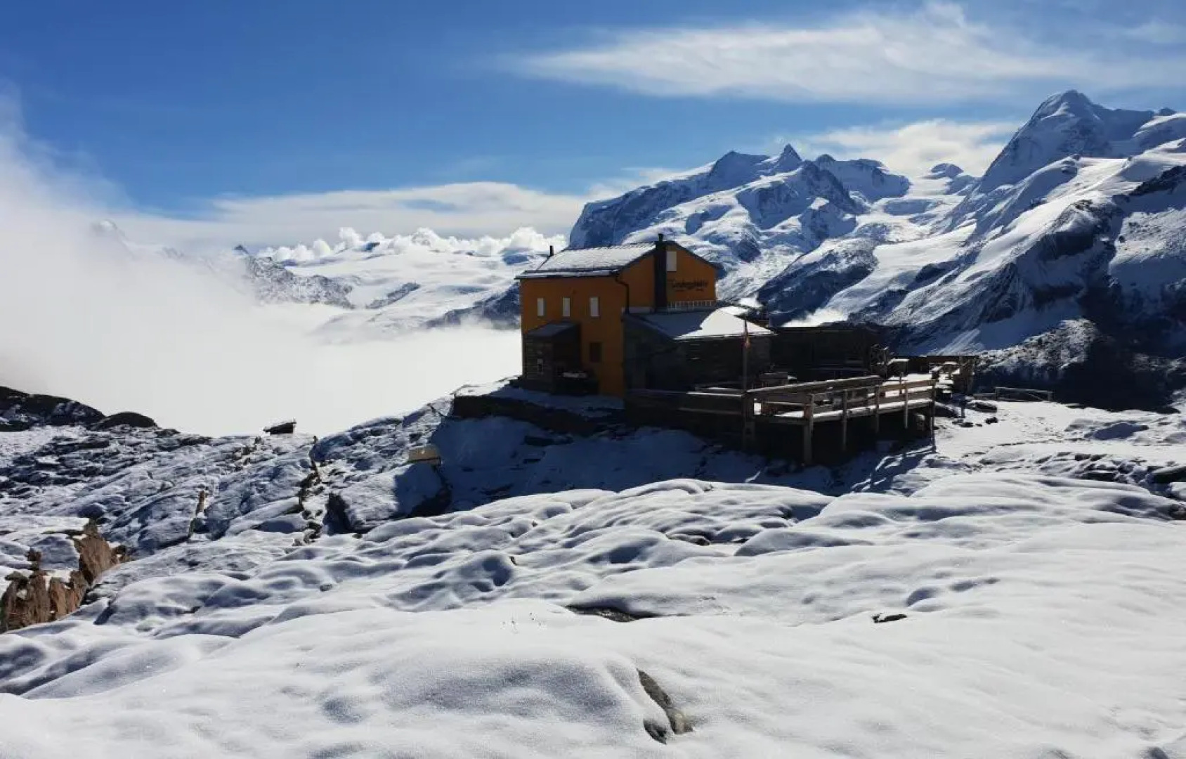 3030 Gandegg, Gandegghütte