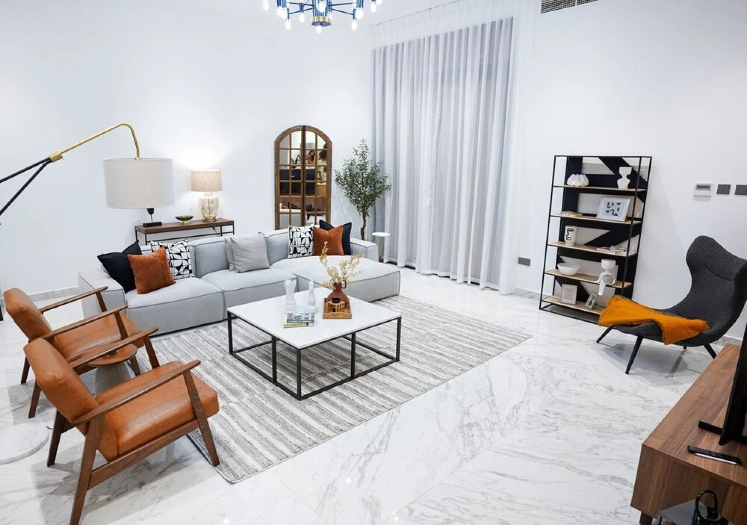 Newly Furnished 3 BR - Villa Blue in Abu Dhabi