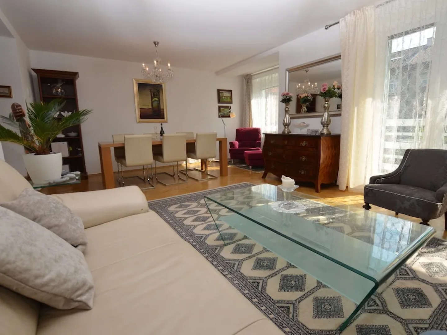 Pretty Apartment in Podebrady With Garden, Balcony, Parking