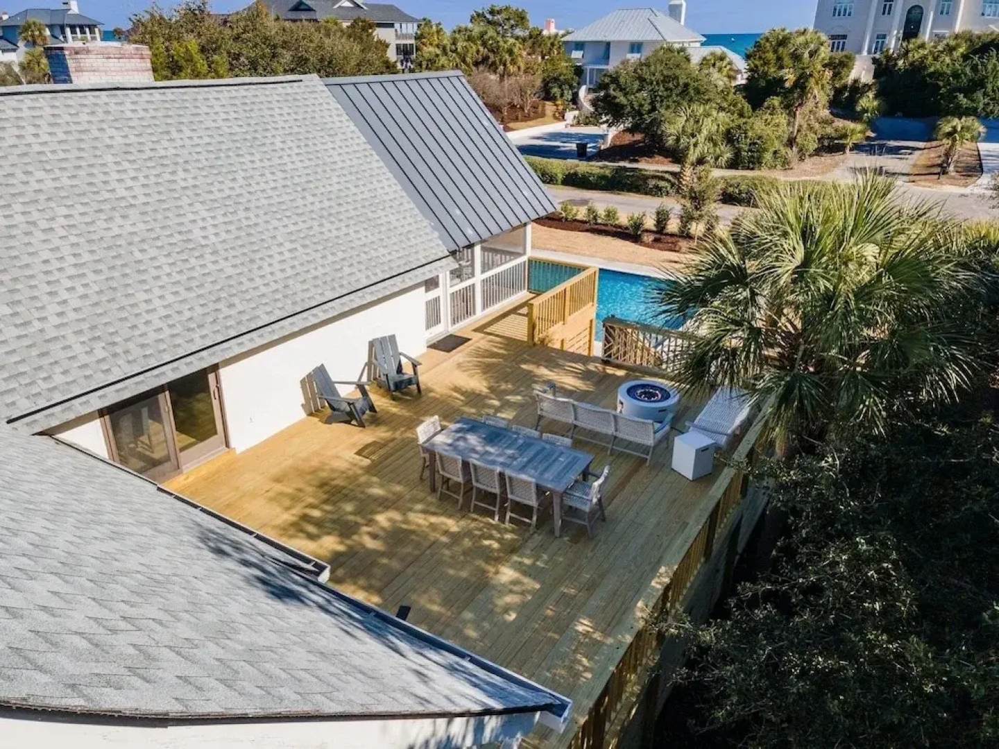 Spacious Second-row Home With Ocean Views In Debordieu, Pet Friendly! 7 Bedroom Home by Peace Vacations