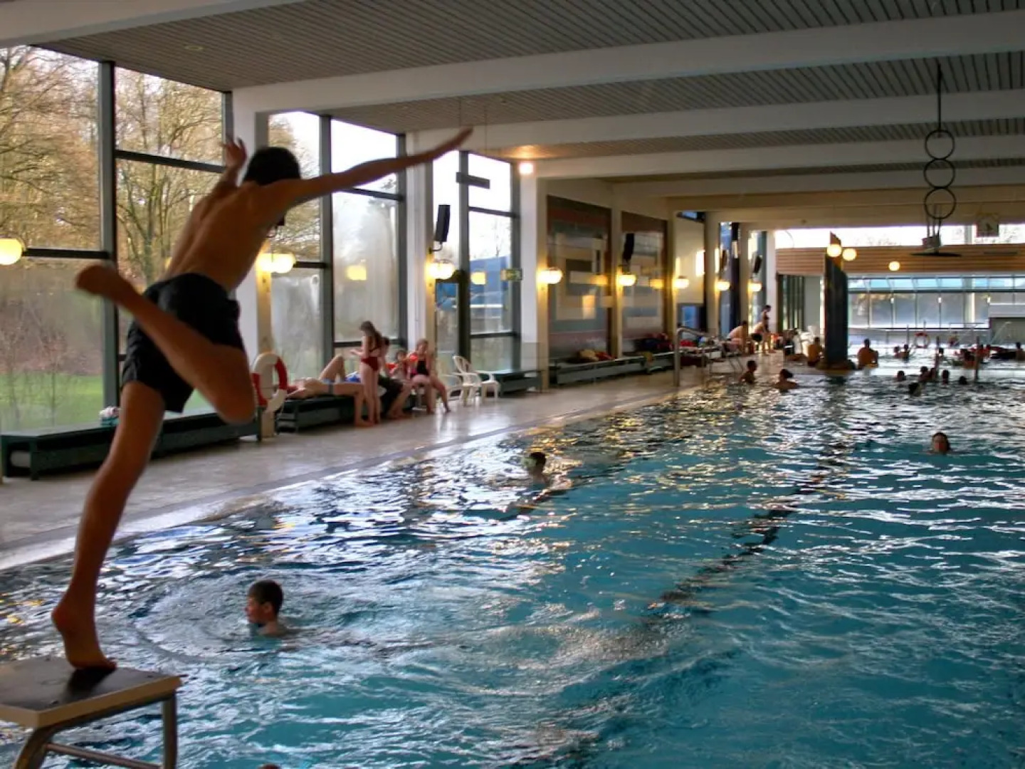 Bungalow im Feriendorf Uslar mit Gartenterrasse