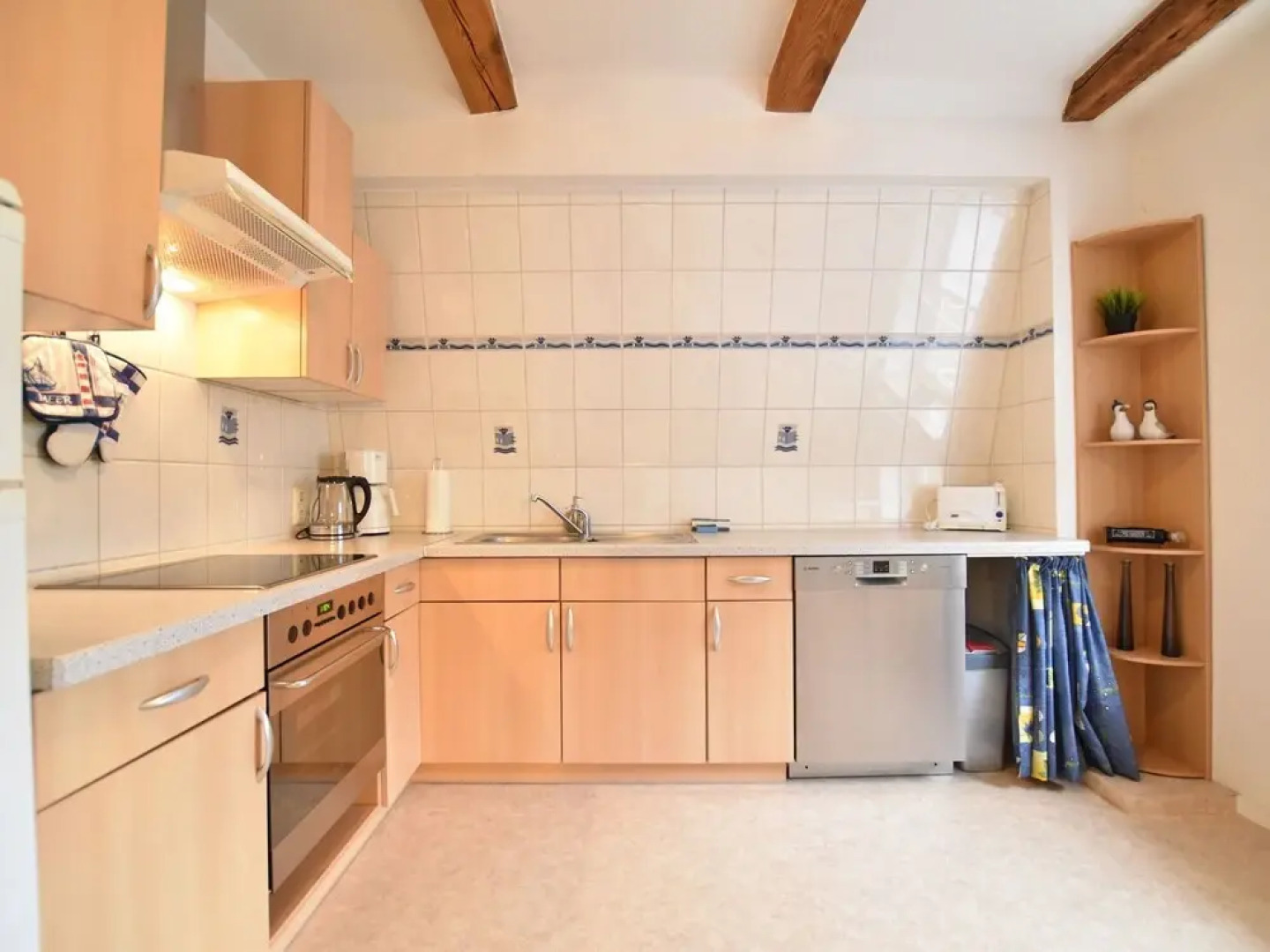 Pretty Apartment in Country House in Grundshagen With Garden