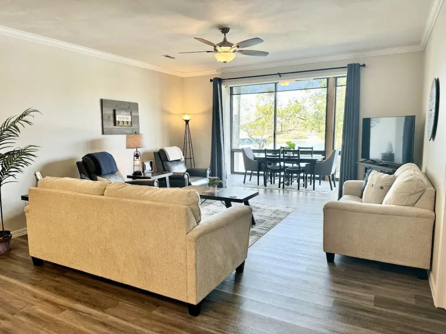 Lower Level Vacation Condo  B-2 with Dock Access by RedAwning