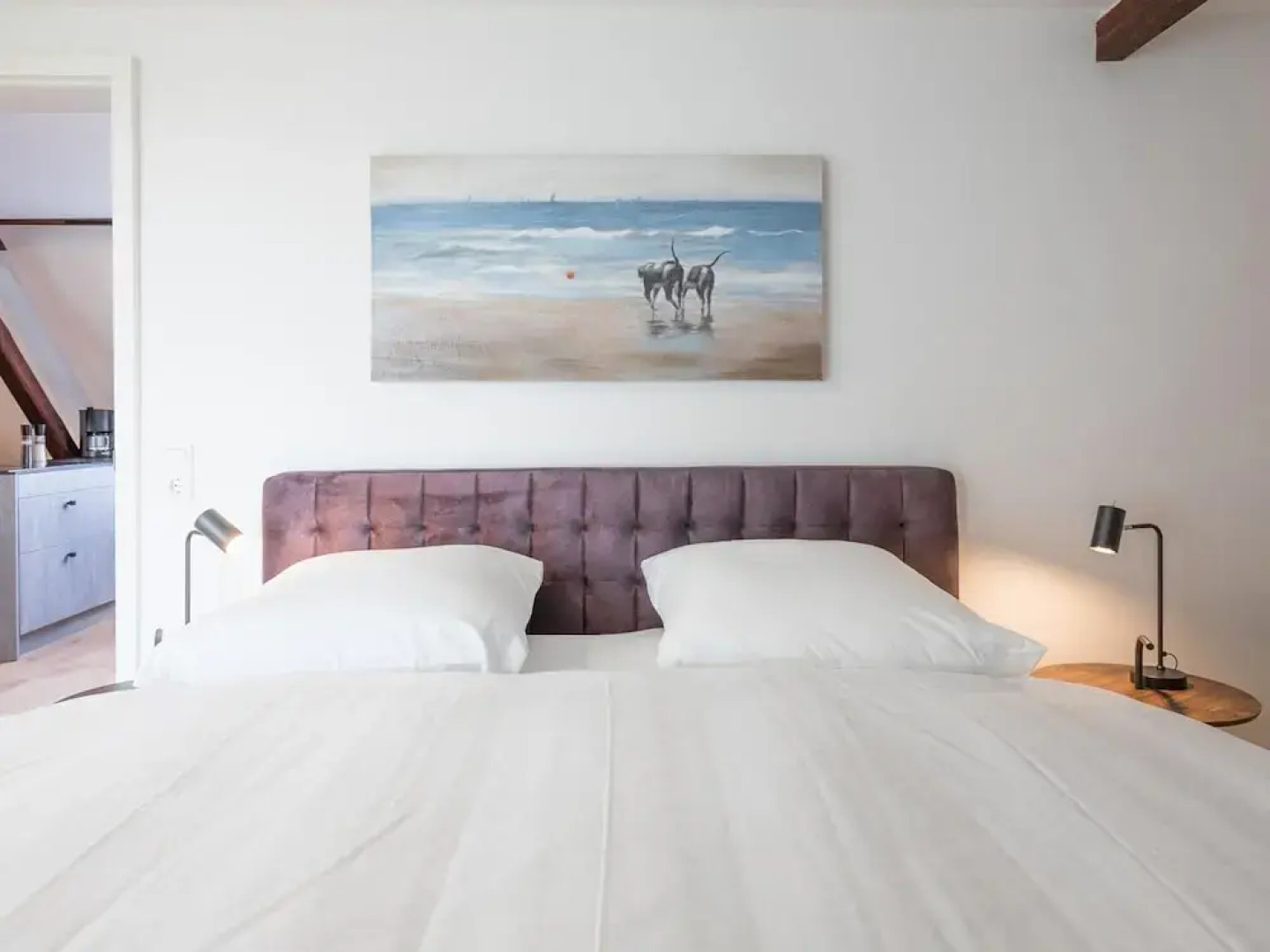 Exklusive Wohnung auf dem Deich an der Nordsee