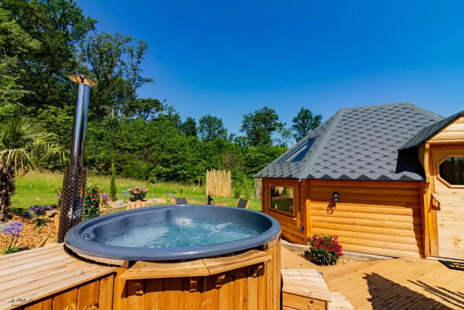 Cabane Spa belle étoile