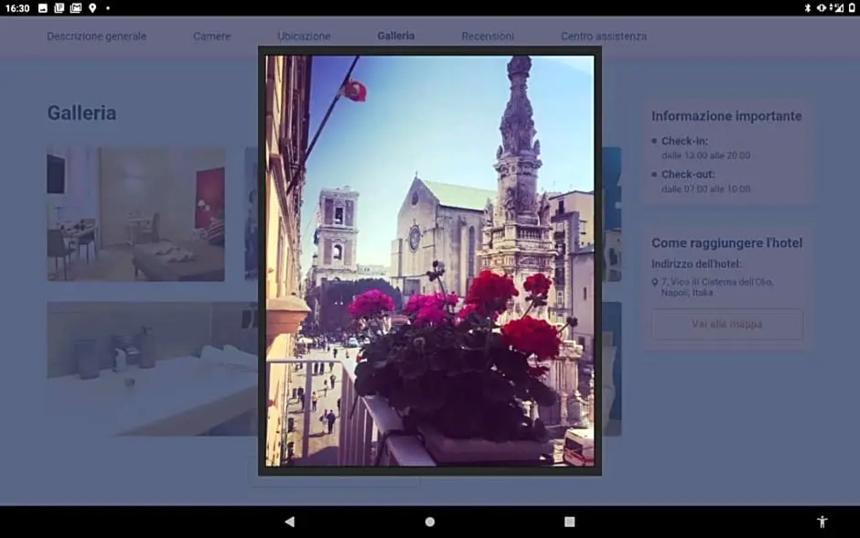 B&B Il Balconcino a Santa Chiara