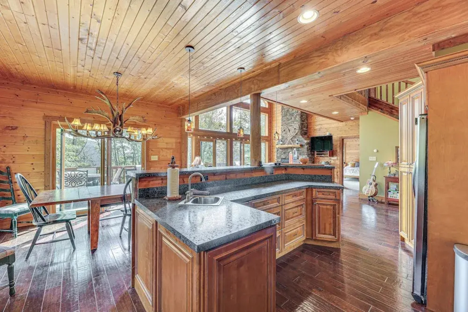 Game Room, Deck + Views: Idyllic Slaty Fork Cabin