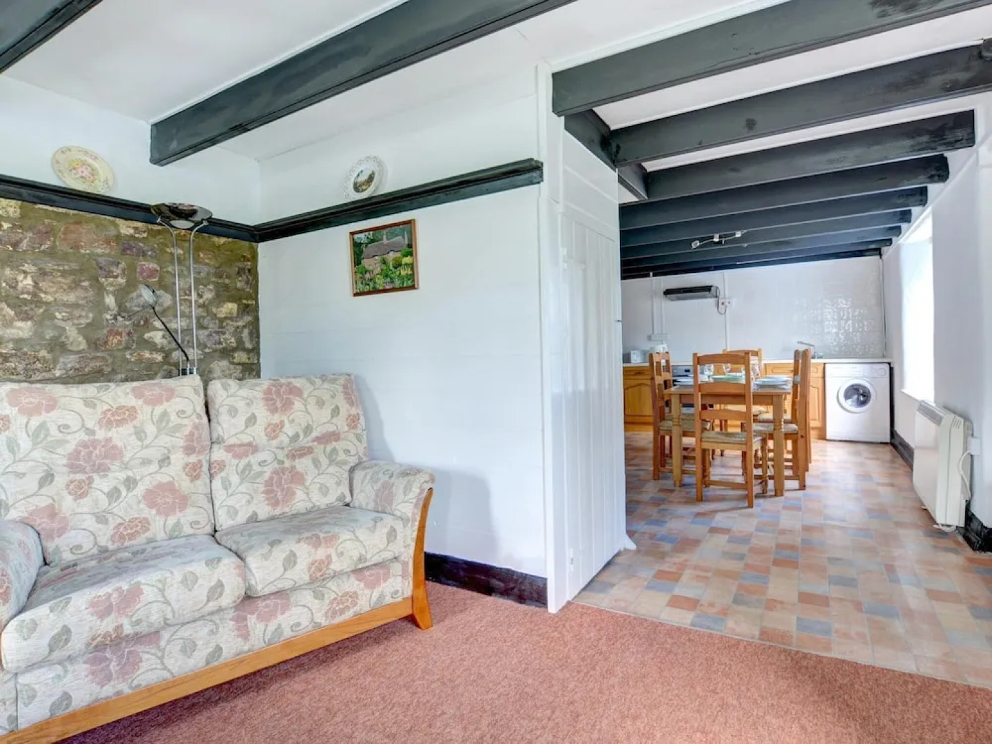 Holiday Home With Authentic Wooden Beams, Natural Stone Walls, and a Lovely Garden
