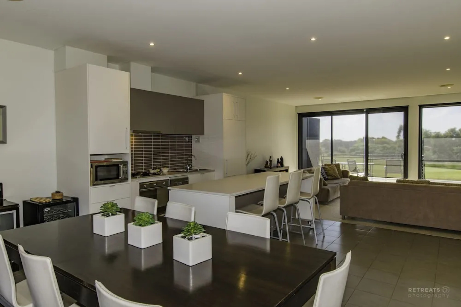 Golf and Pool Views Stylish Condo