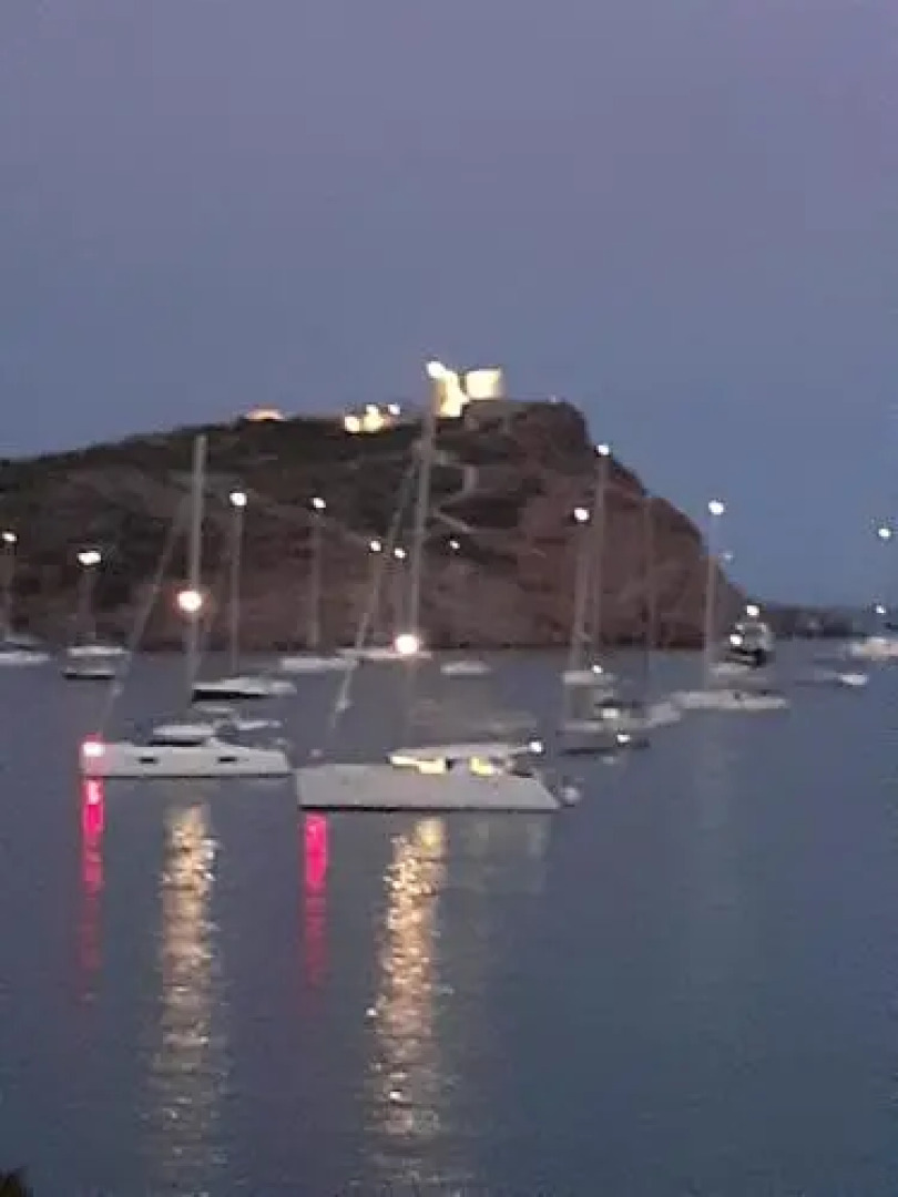 Sunset at Cape Sounio