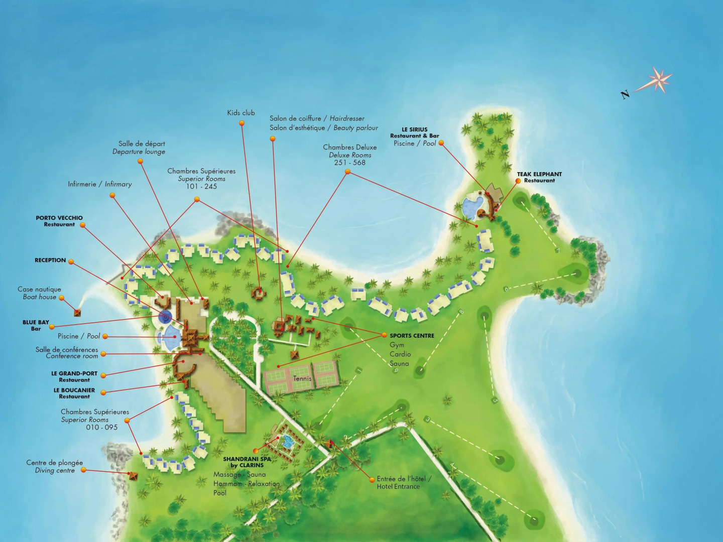 Shandrani Beachcomber Resort & Spa