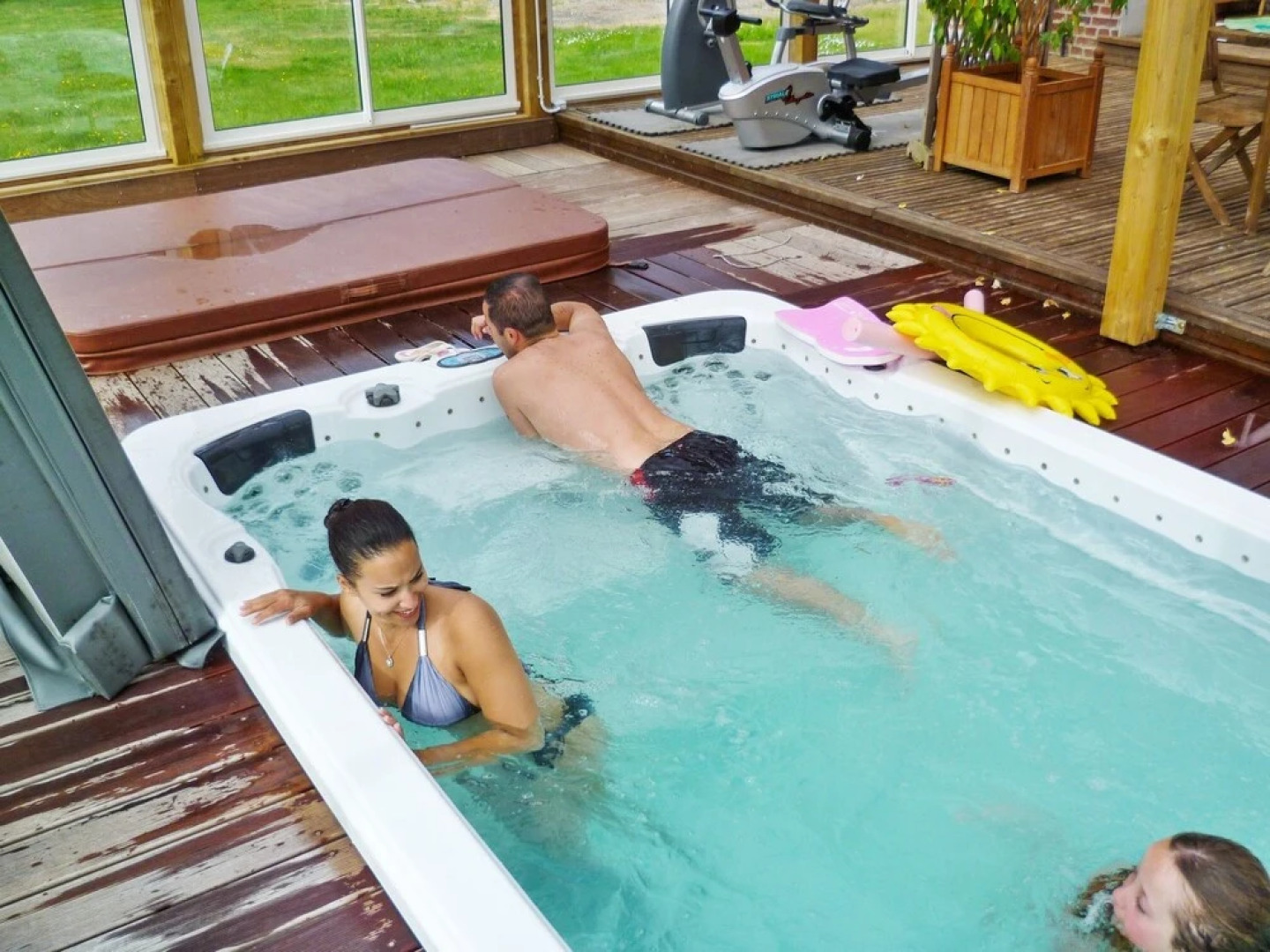 House With 4 Bedrooms in Muchedent, With Indoor Pool and Furnished Ter