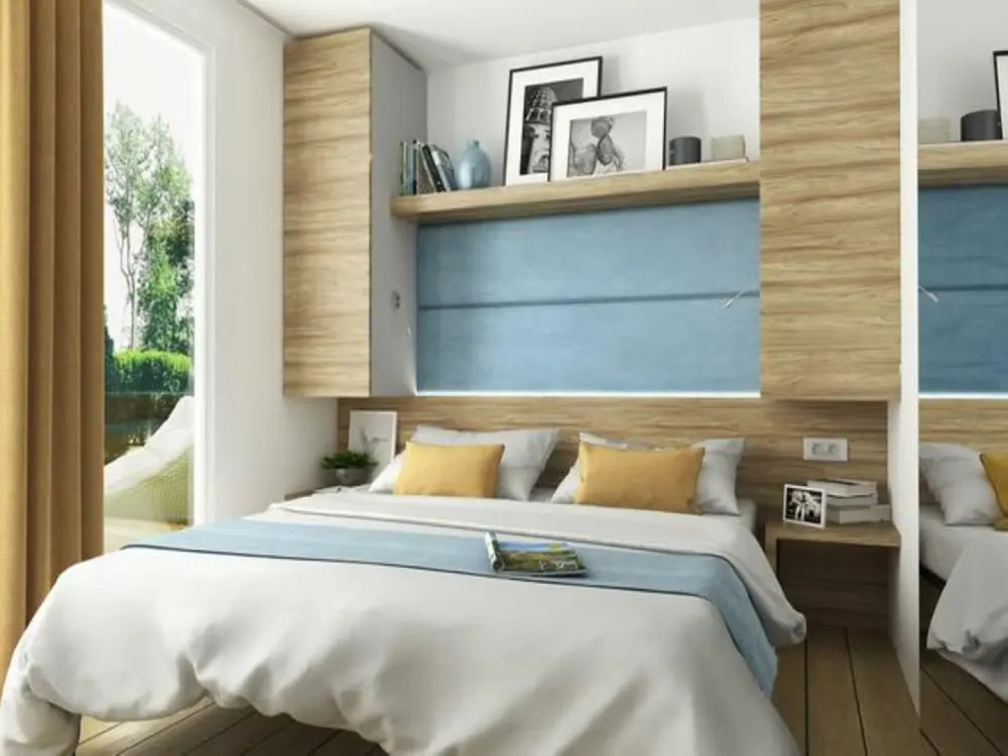 Elegant Mobile Home in Drage With Swimming Pool