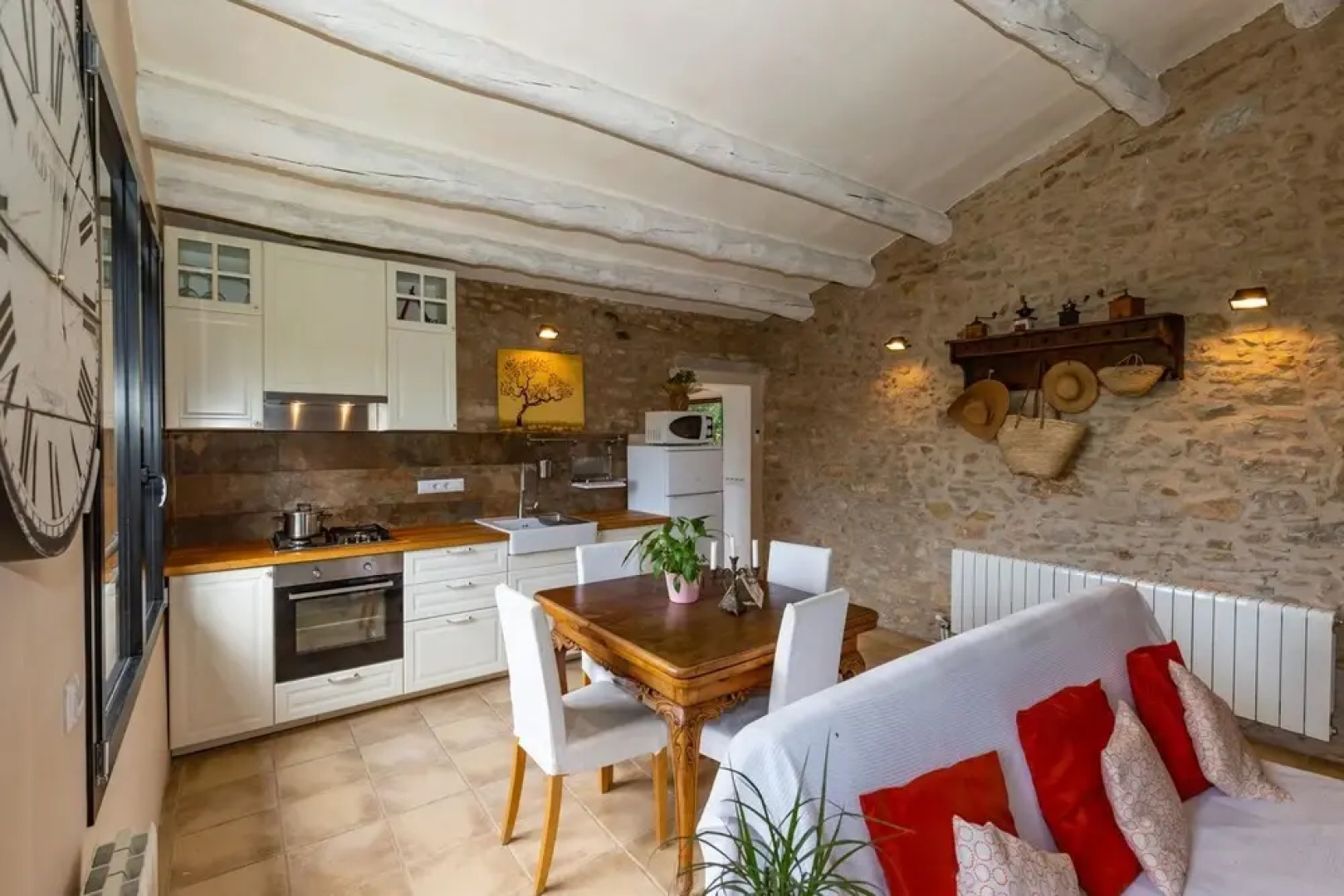 Apartment With 2 Bedrooms in Madremanya, With Wonderful Mountain View, Pool Access and Wifi - 30 km From the Beach