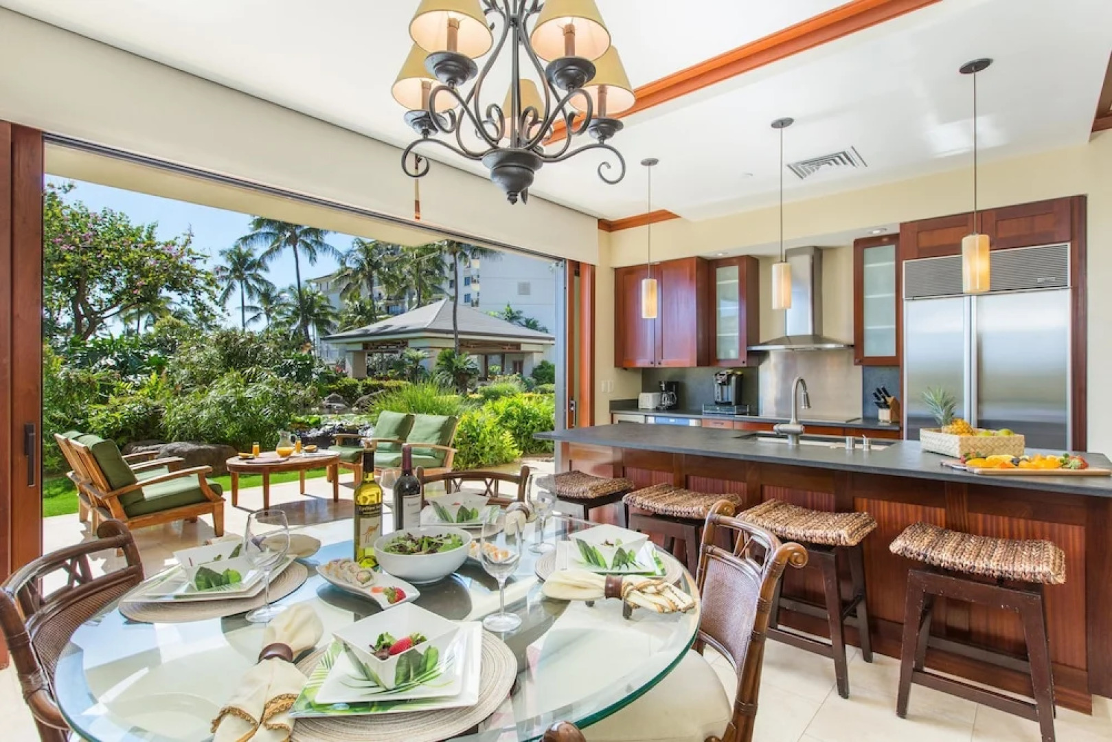 Three-bedroom Villas at Ko Olina Beach Villas Resort