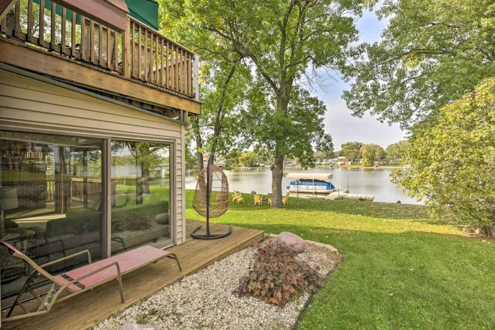 Rock River Waterfront Cabin: Dock & Game Room!