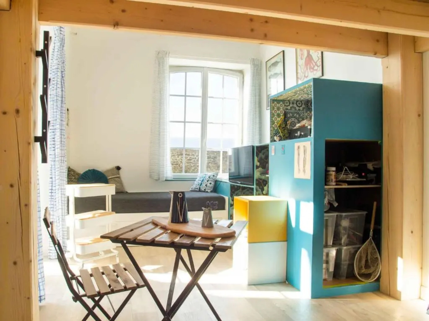 Cocooning vue mer, appart à 300 m de la plage.