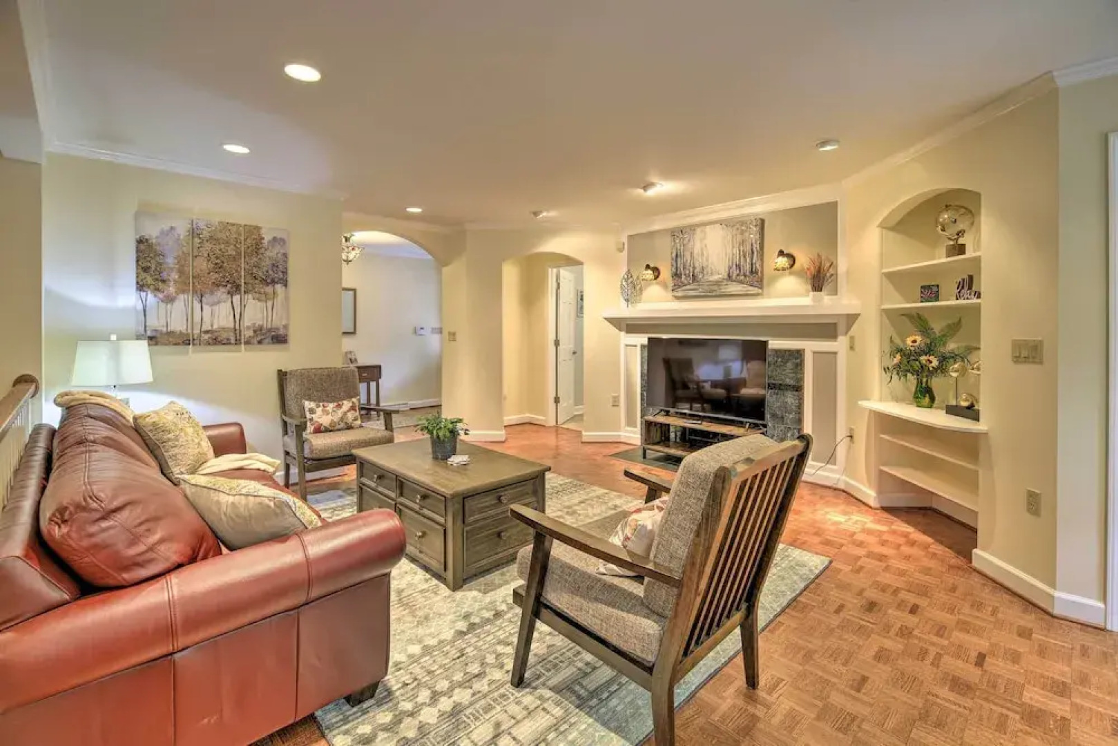 Updated Ranch-style Home w/ Scenic Deck, Pond