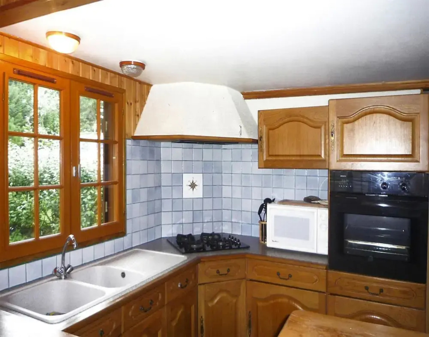 Wooden House by Beach Near Barneville