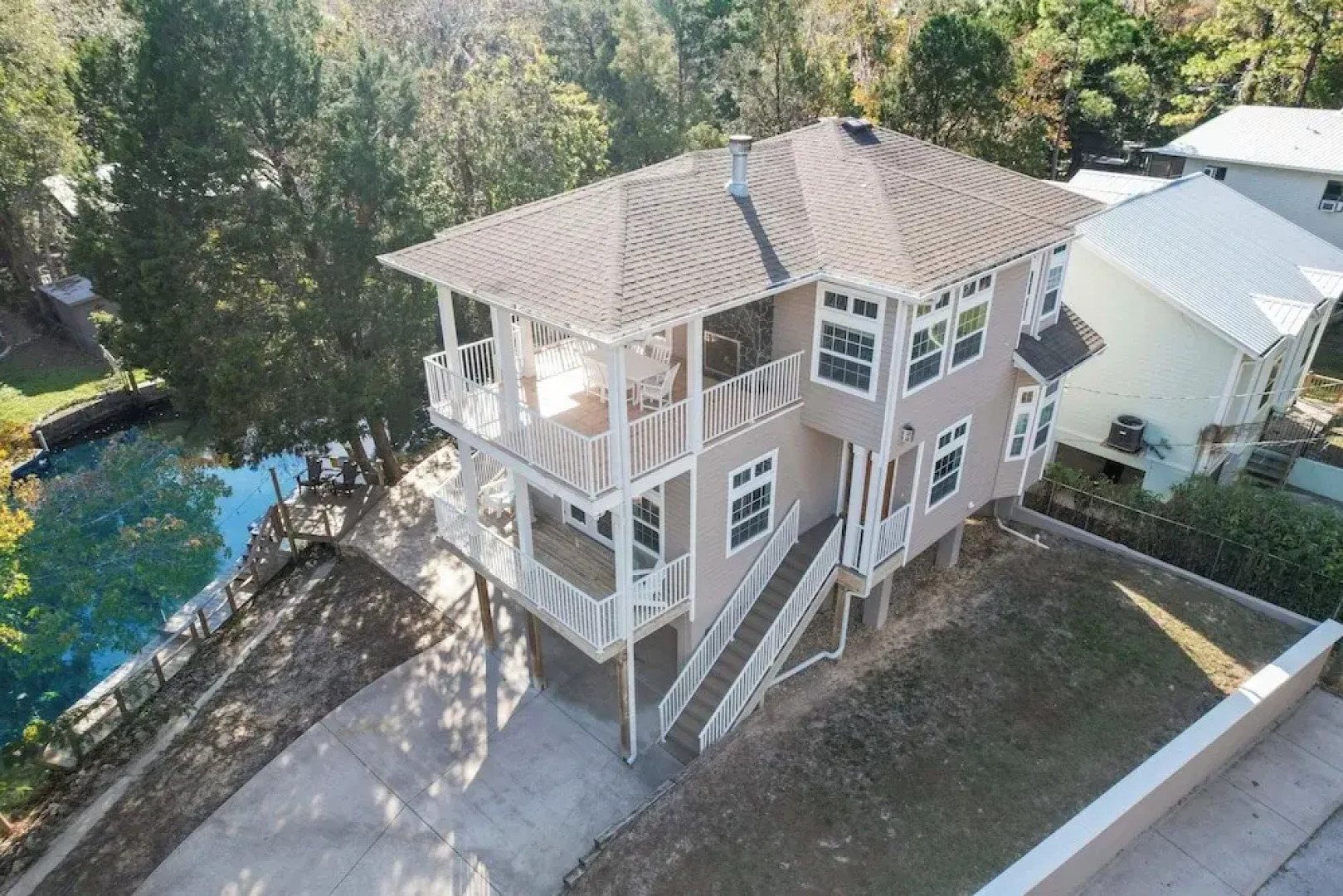 Tropical Canalfront Escape With Decks & Dock!