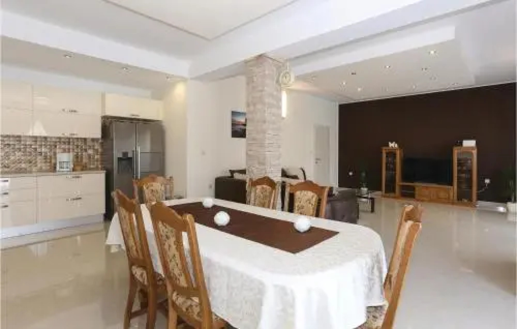 Holiday Home Srinjine with Fireplace 09