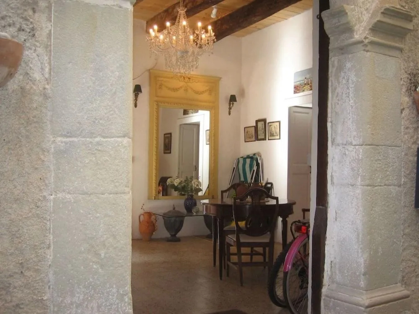 Views of mountains and the sea