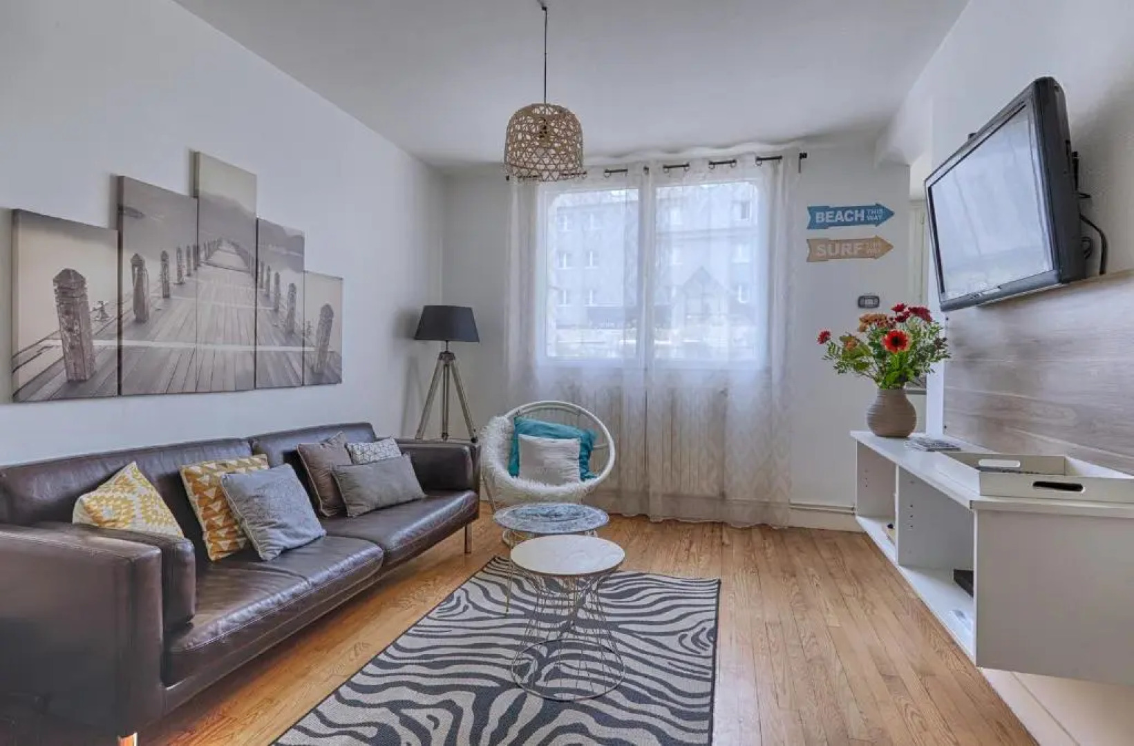 Centre Appt 2 Chambres, Linge, Parking, Wifi