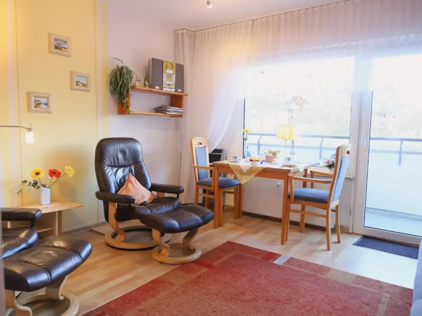 2-Zimmer-Appartement (ca. 40 qm). Für 2 bis maximal 4 Personen.