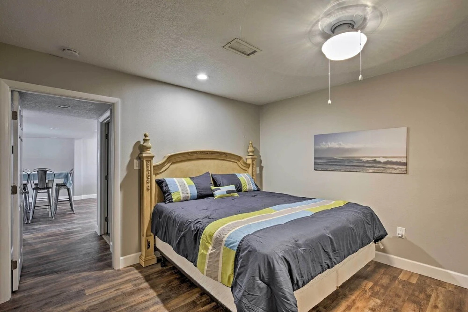 Dock & Beautiful Views! Spacious Bellows Lake Gem