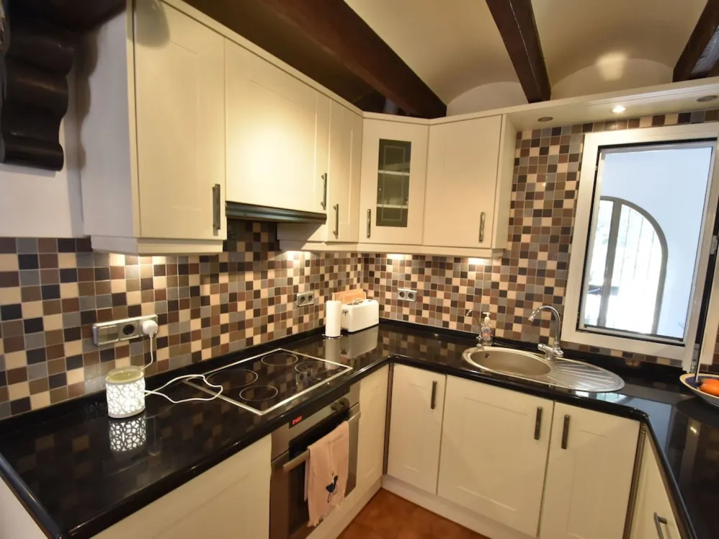 Typical Spanish House Large Pool in a Small Urbanization Near the Sea