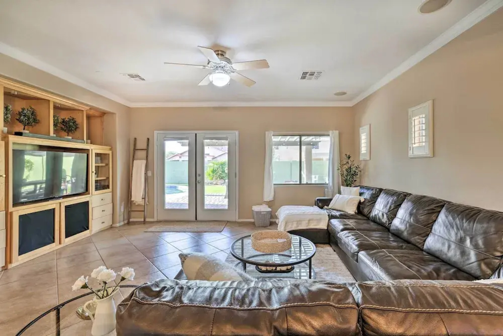 Sun-dappled Goodyear Home: Fire Pit, Pool, Patio