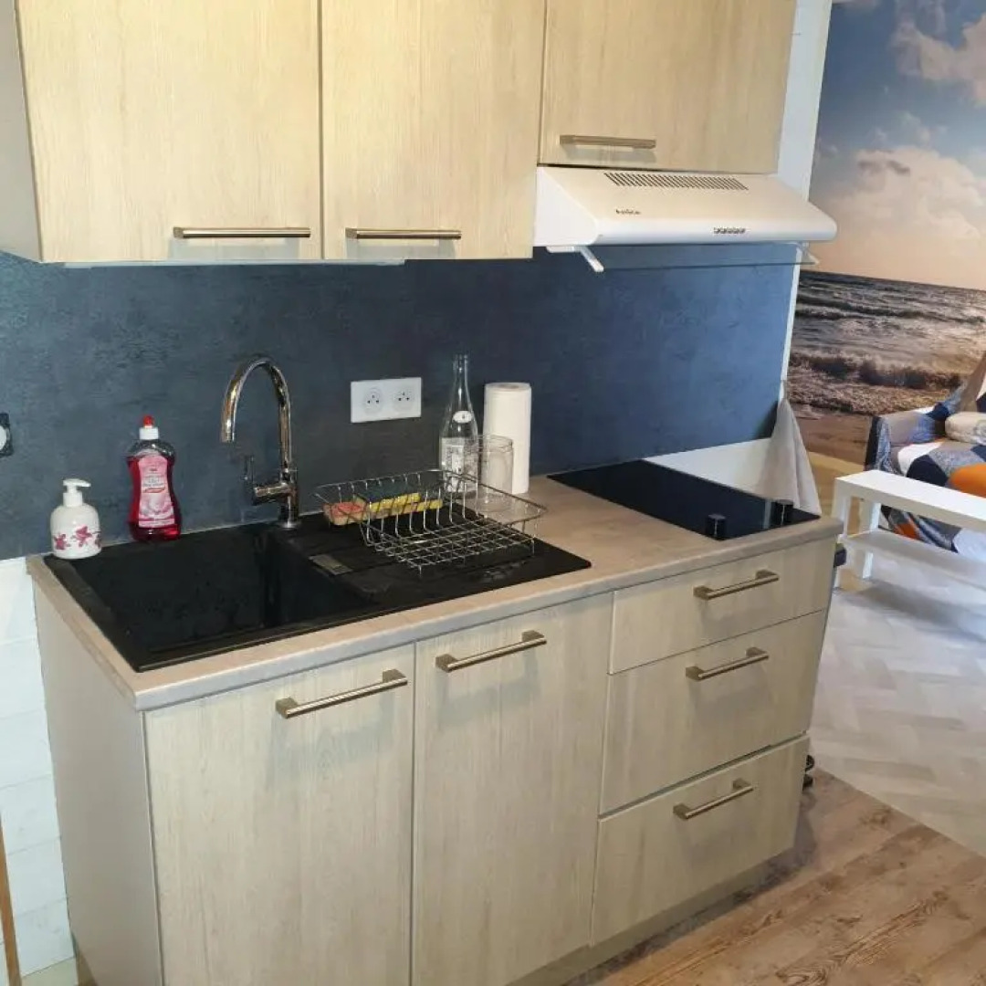 Appartement studio proche mer 4 pers résidence calme avec parc