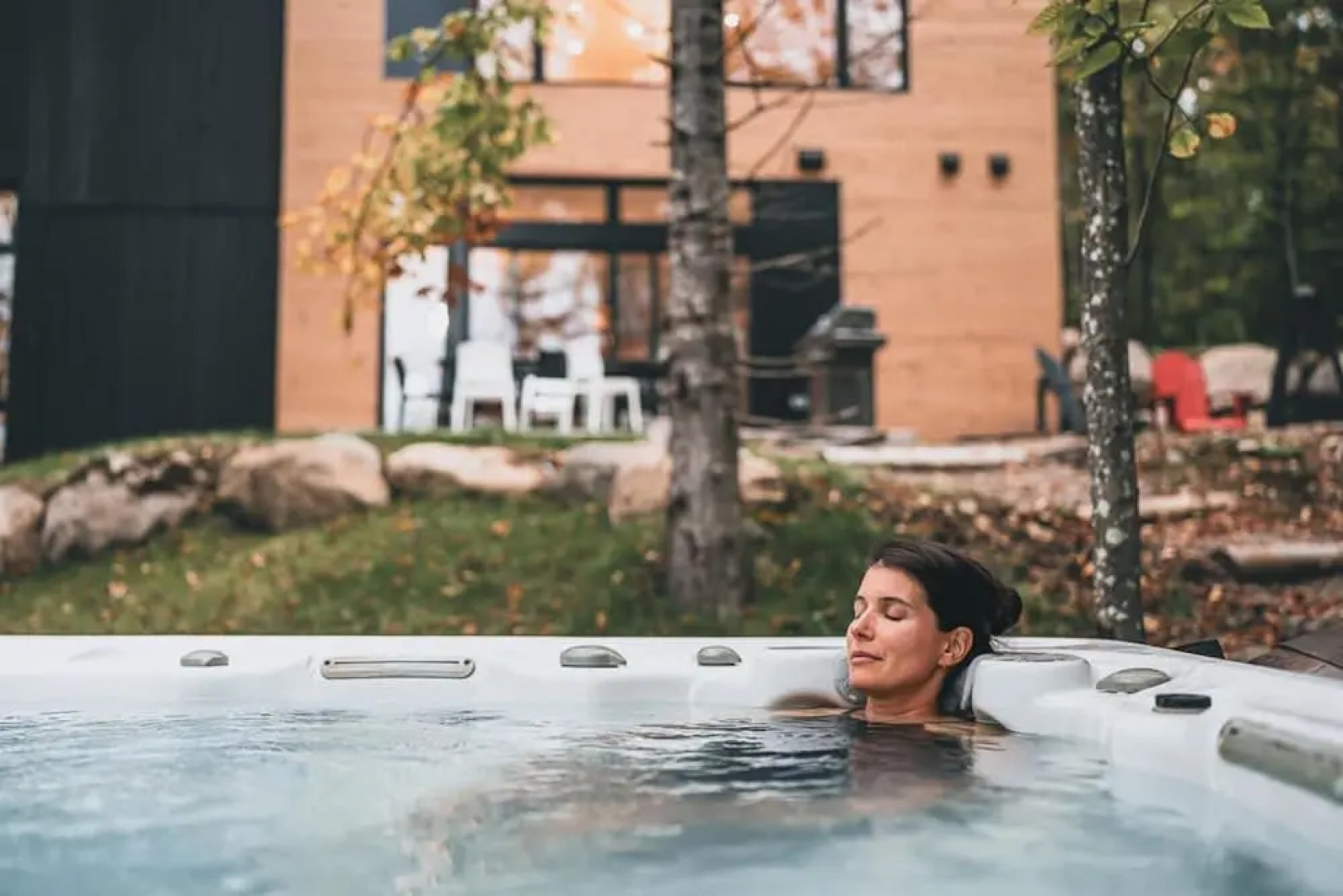 Warm Cabin in Nature With spa Sauna Citq 309153