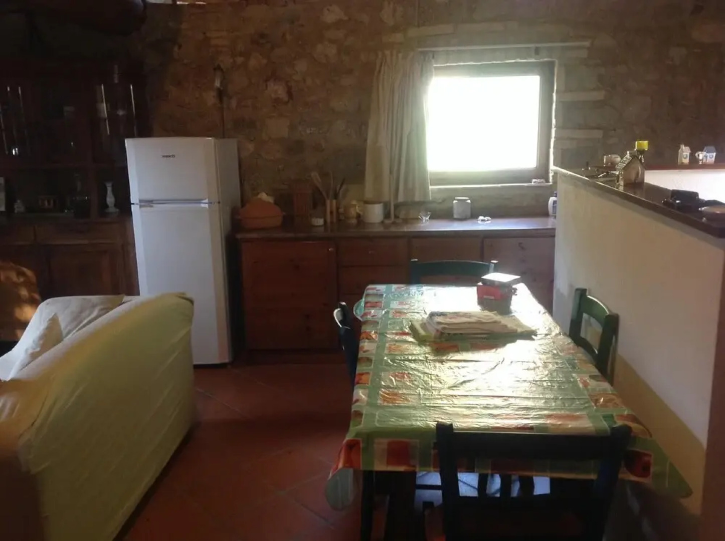 House With one Bedroom in Mensano, With Pool Access, Furnished Terrace