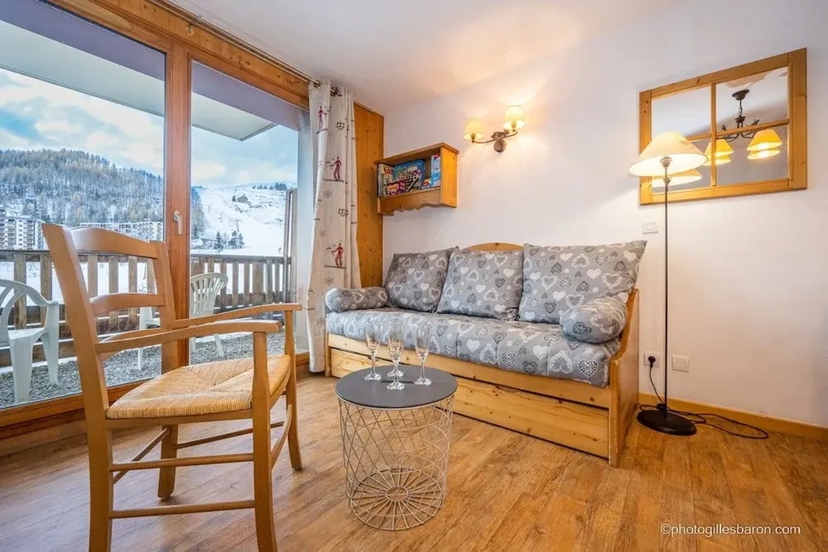 Apartment in Orcieres by Ski Slopes & Pool