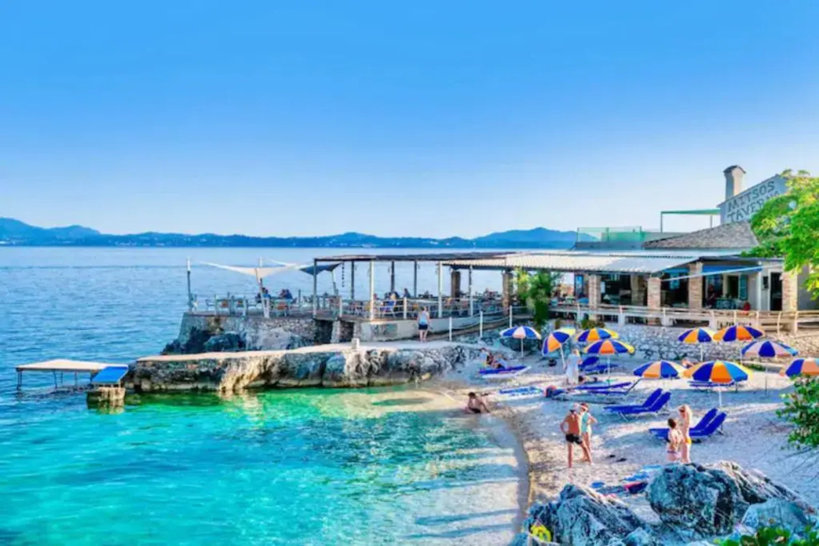 Nissaki Sunlight - New Home Above the beach